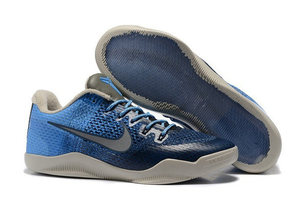 Kobe 11 EM Blue Gray Basketball Shoes